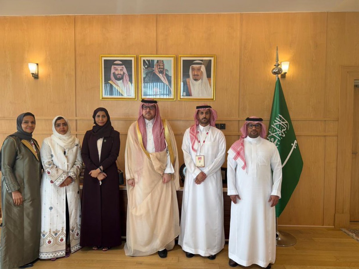 استقبل سعادة السفير الأستاذ هيثم المالكي نائبة رئيس مجلس الأعمال السعودي الهندي،